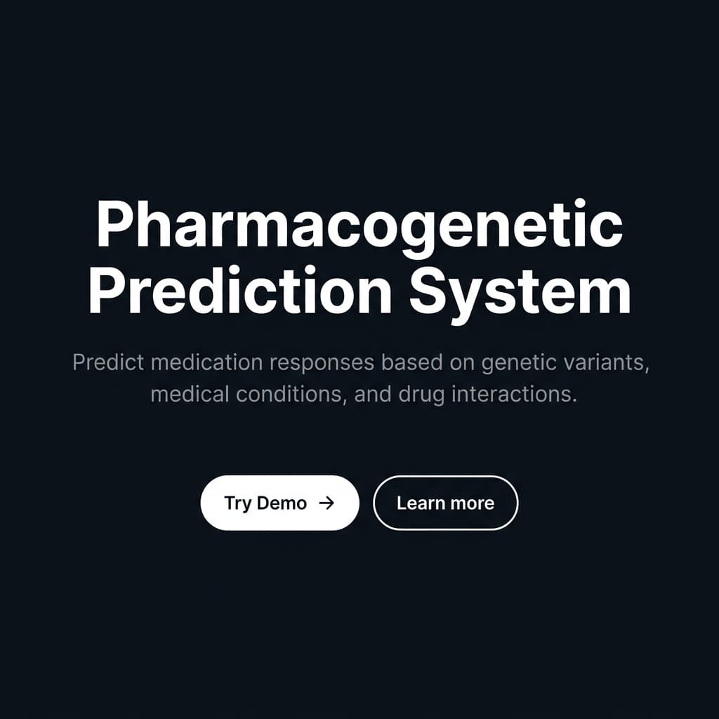 AI-Based Drug Response Prediction preview